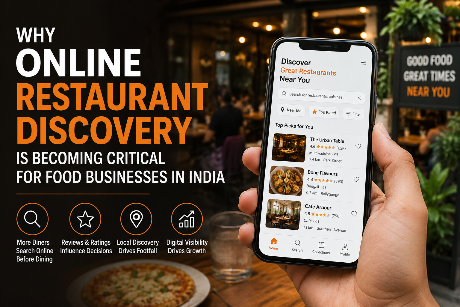 Why Online Restaurant Discovery Is Becoming Critical for Food Businesses in India